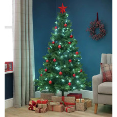 Home Green Spruce 180 Light Pre-lit Christmas Tree - 6ft.