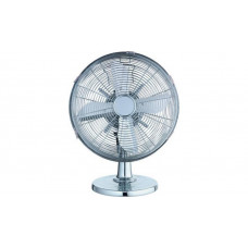 Challenge 12 Inch Oscillating Desk Fan - Chrome 