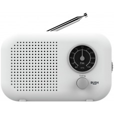 Bush Portable FM Radio - White