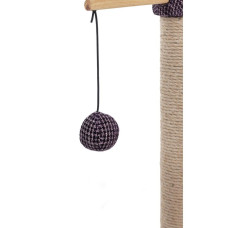 Home Cat Scratcher With Rotating Toys