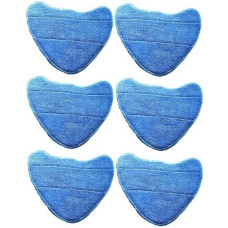 Pack Of 6 Vax Microfibre Cleaning Pads For Steam Cleaner Mops