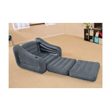 Intex Inflatable Pull Out Camping Chair - Grey