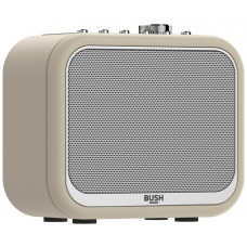 Bush Classic Mono Leather DAB Radio - Cream