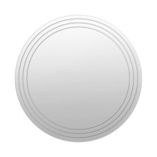 Home 62cm Gina Round Etched Wall Mirror