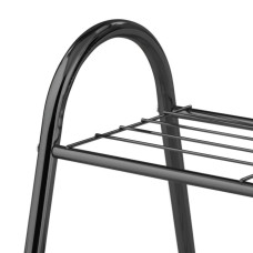 Habitat Boutique 2-Tier Wire Shoe Rack - Black