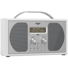 Bush Stereo DAB Radio - Piano Gloss White