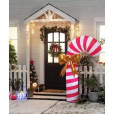 Home Christmas Inflatable 6ft Candy Cane Decoration