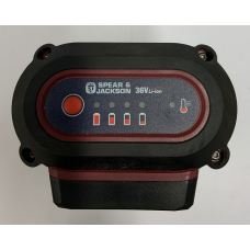 Genuine B0P136-ZF 36v Battery For Spear & Jackson 44cm Cordless Lawnmower - S3644X2CR