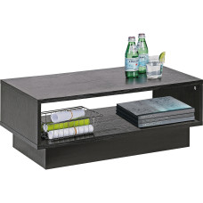 Home Cubes 1 Shelf Coffee Table - Black