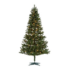 Habitat Nordland 7ft Pre-Lit Christmas Tree - Green	