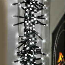 Premier Decorations 960 Bright White Multi Cluster LED Lights