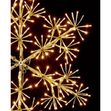 Premier Decorations 60cm Starburst Christmas Snowflake - Warm White