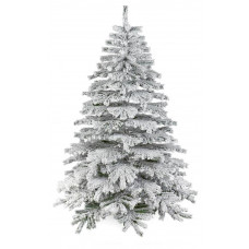 Premier Decorations 6ft Flocked Mountain Pine Christmas Tree