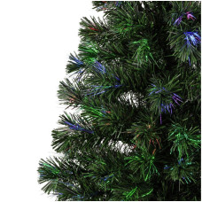 Home 6ft Fibre Optic Christmas Tree - Green