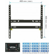 AVF Superior Tilting 32 - 55 Inch TV Wall Bracket