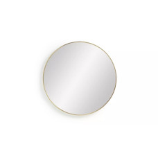 Habitat Katun Metal Round Wall Mirror - Gold