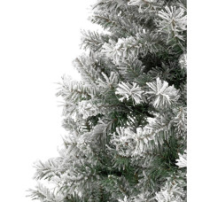 Home 6ft Snow Covered Christmas Tree - Green