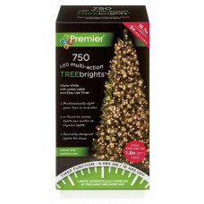Premier Decorations 750 LED Christmas Lights With Timer - Warm White
