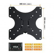 AVF Standard Flat To Wall Upto 40 Inch TV Wall Mount