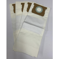 Genuine Pack of 4 Paper Dust Bags For Guild 30L GWD30 / GWD30P Wet & Dry Canister Vacuum Cleaners
