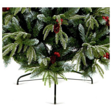Premier Decorations 7ft New Jersey Spruce Berry & Cone Christmas Tree - Green