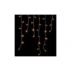 Home 160 Warm White Icicle String Lights - 8m
