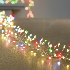 Premier 5.5m Garland 800 LED Door Christmas Lights - Multicoloured