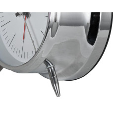 Constant Twin Bell Alarm Clock - Silver