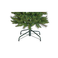 Home 6ft Pre-Lit Natural Look Pop Up Pencil Christmas Tree - Green