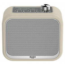 Bush Classic Mono Leather DAB Radio - Cream