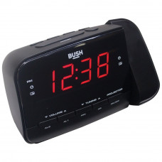 Bush Projection Alarm Clock - Black