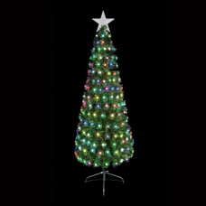 Premier Decorations 4ft Colour Changing Lights Christmas Tree - Green