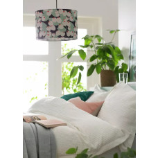 Habitat Cruz Scandi Printed 30cm Drum Shade