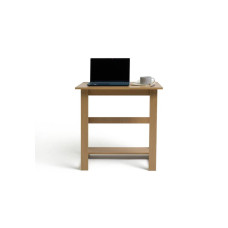 Home Office Desk - Beech Effect